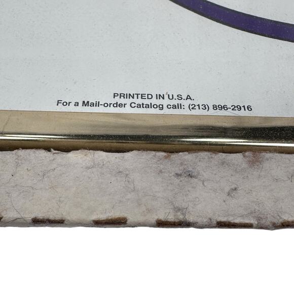 Vintage OSP Bugs Bunny Hip Hop Rapper Baggy Looney Tunes Poster Framed 1993 New - Picture 4 of 6